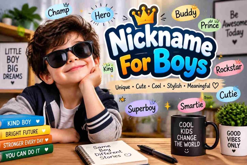 Nickname For Boys