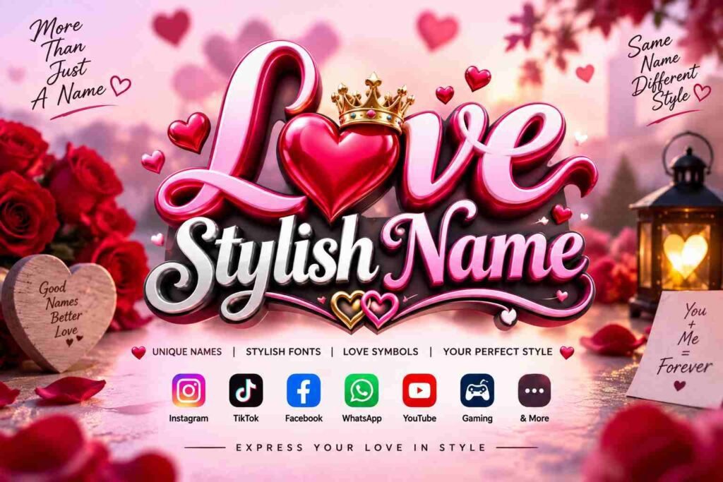 Love Stylish Name