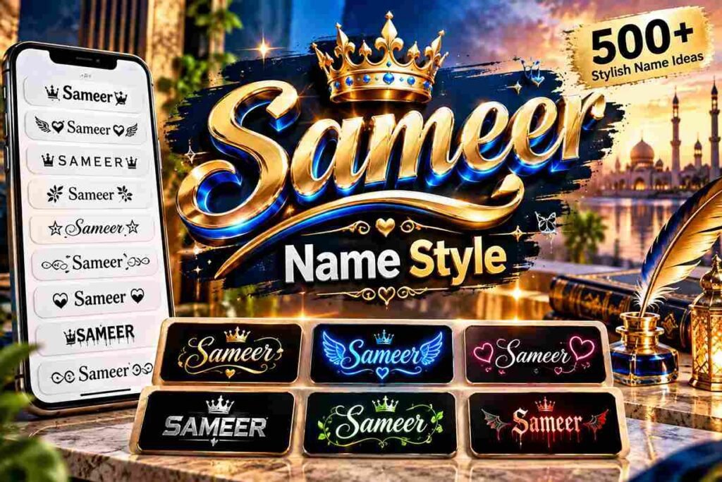 Sameer Name Style