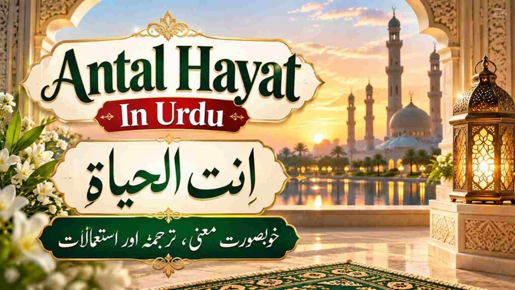 Antal Hayat In Urdu