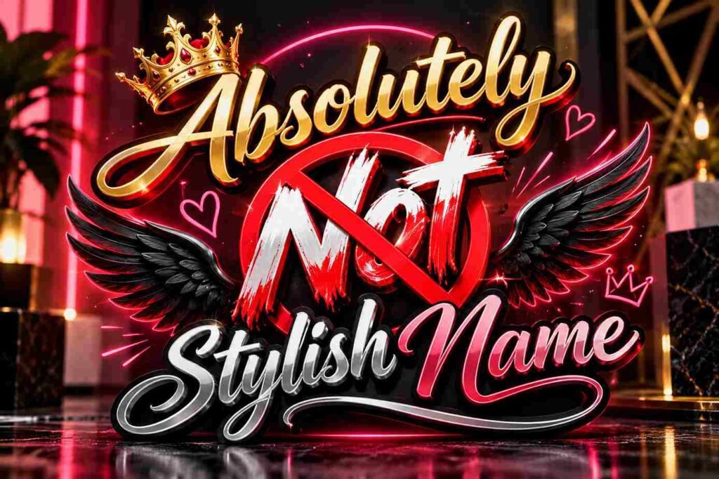 Absolutely Not Stylish Name