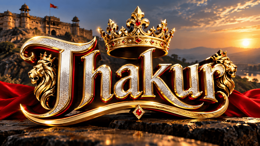 Thakur Stylish Name