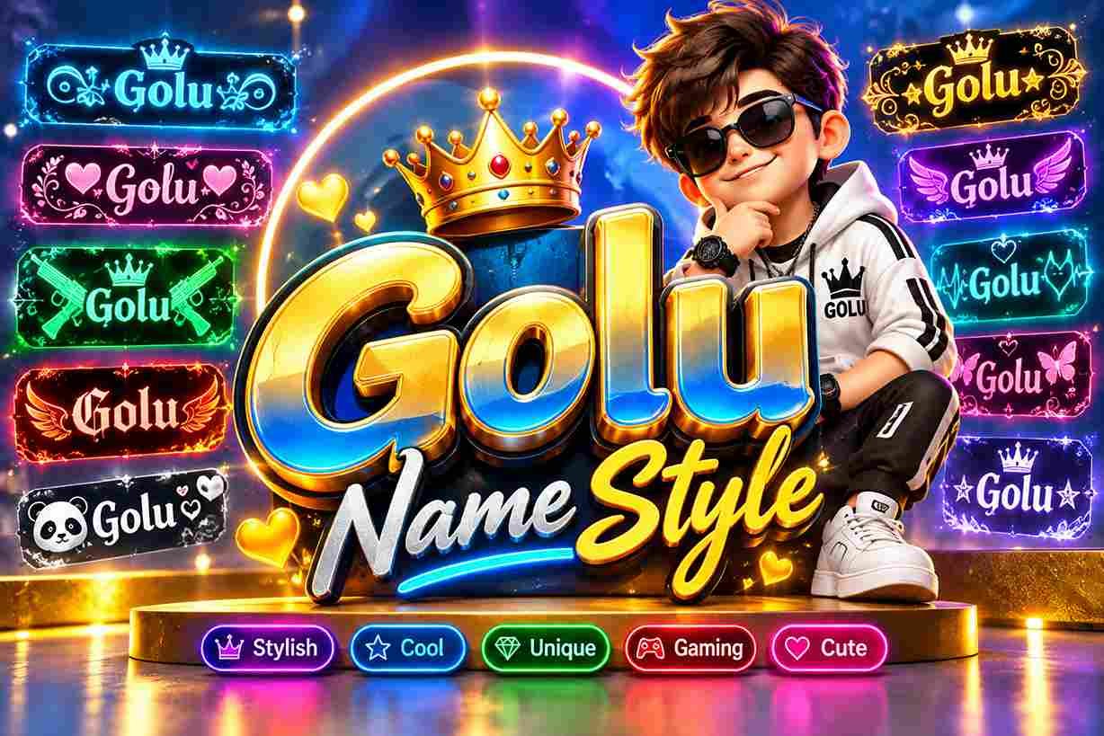 Golu Name Style