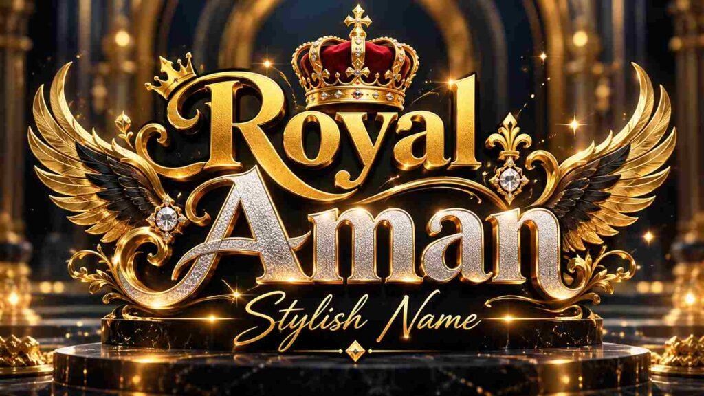 Royal Aman Stylish Name