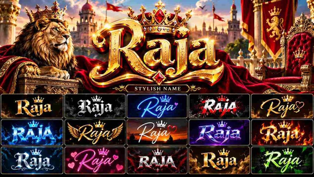 Raja Stylish Name