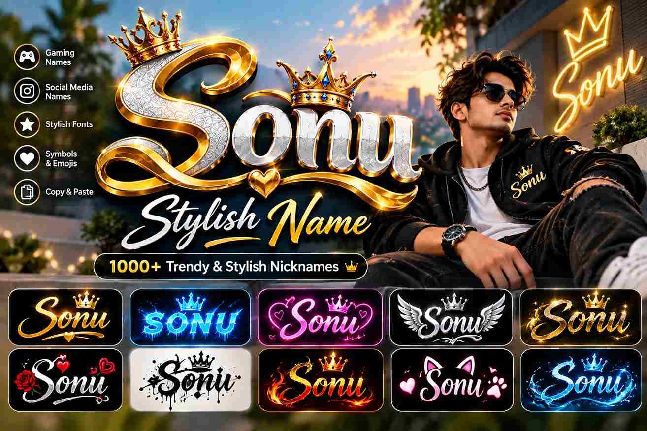 Sonu Stylish Name