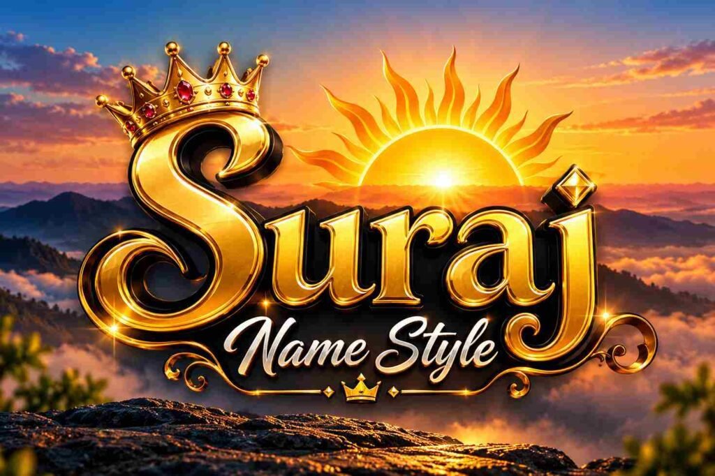 Suraj Name Style