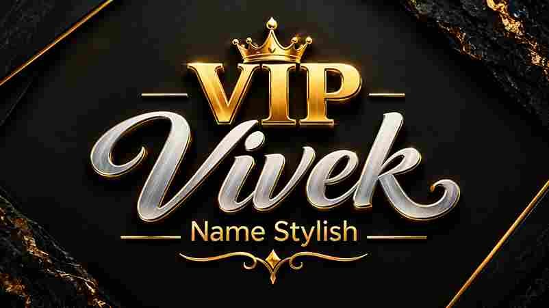 VIP Vivek Name Stylish
