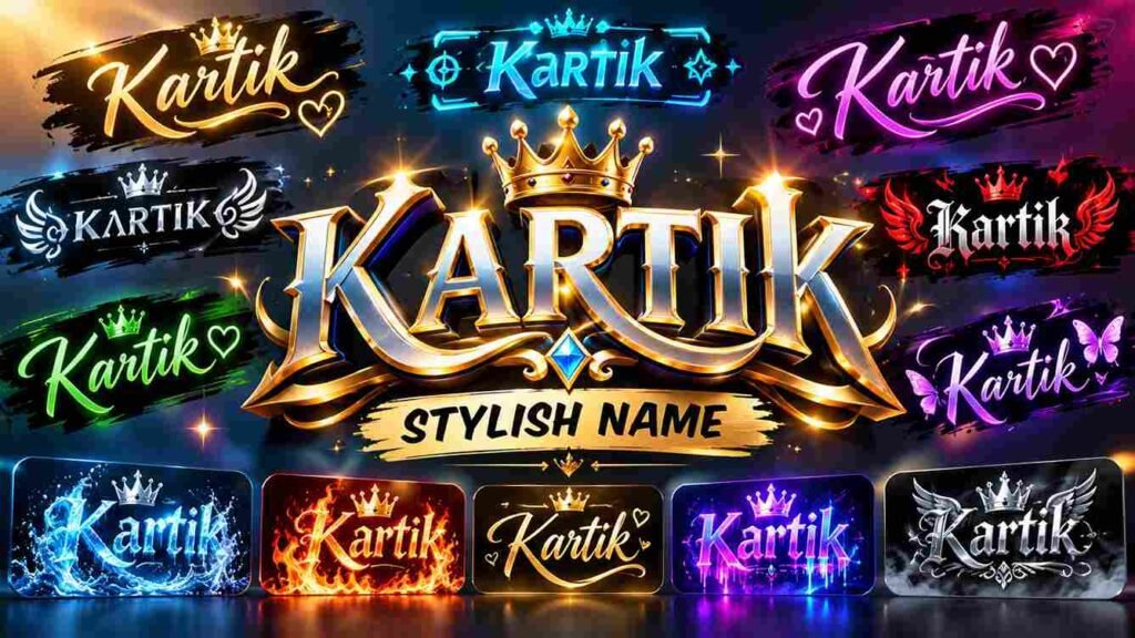 Kartik Stylish Name