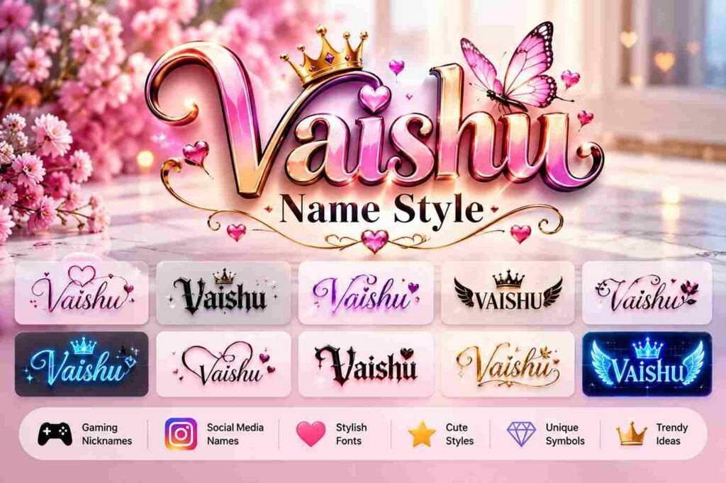 Vaishu Name Style